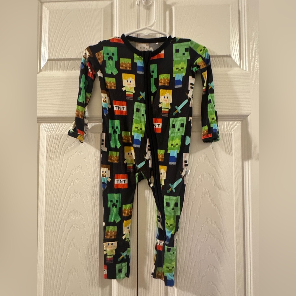 Little Snuggles Minecraft bamboo Zippy
